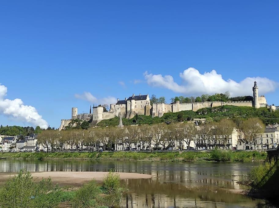 Chaleureuse Maison De Ville Avec Parking Gratuit Chinon Kültér fotó